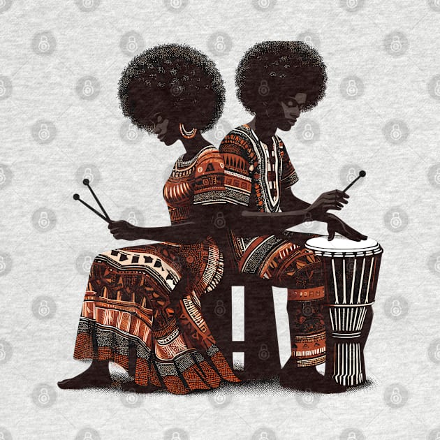 Afrocentric Drums by Graceful Designs